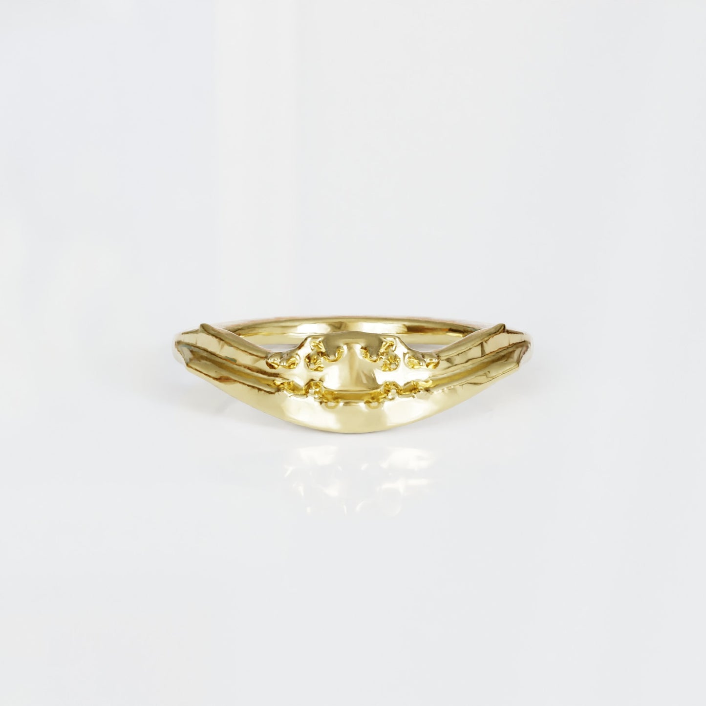 Spiked Ring in Vermeil