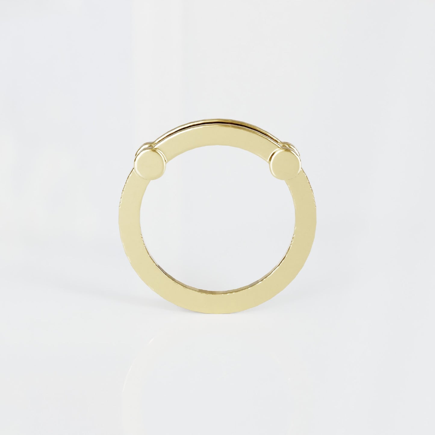 Solitaire Ring in Vermeil