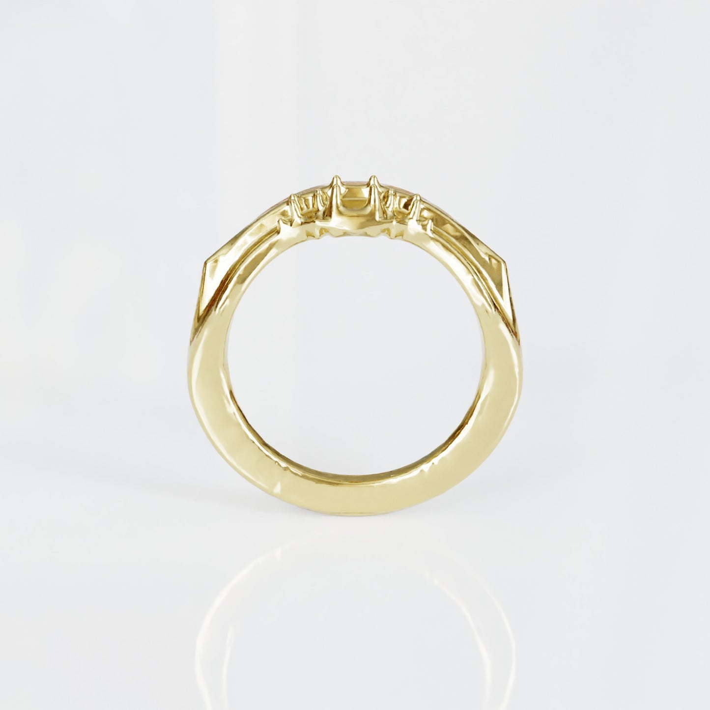 Spiked Ring in Vermeil