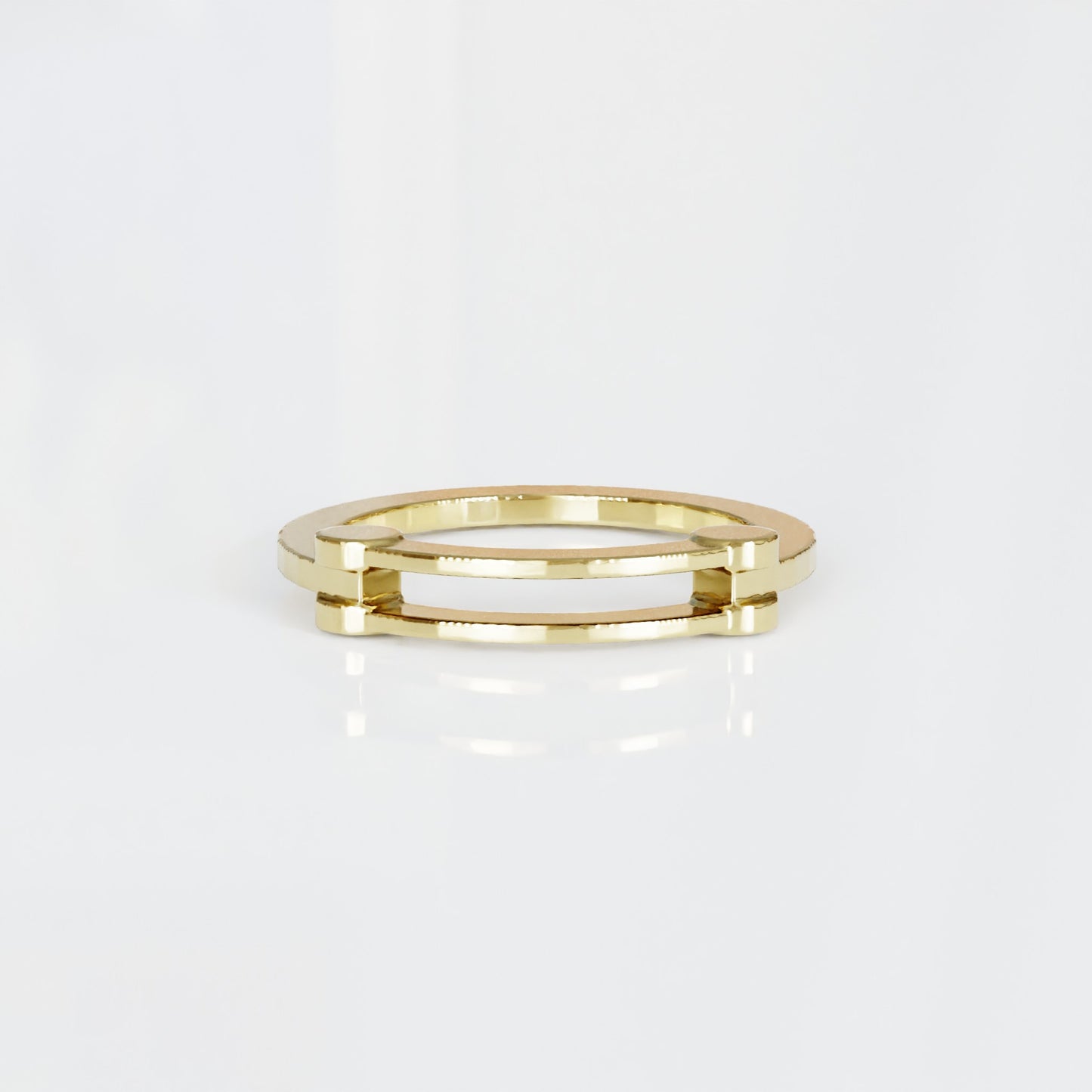 Solitaire Ring in Vermeil