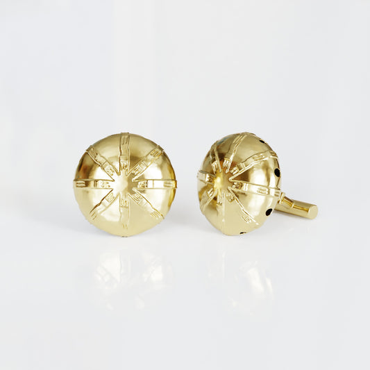 Cyprus Cufflinks in Vermeil