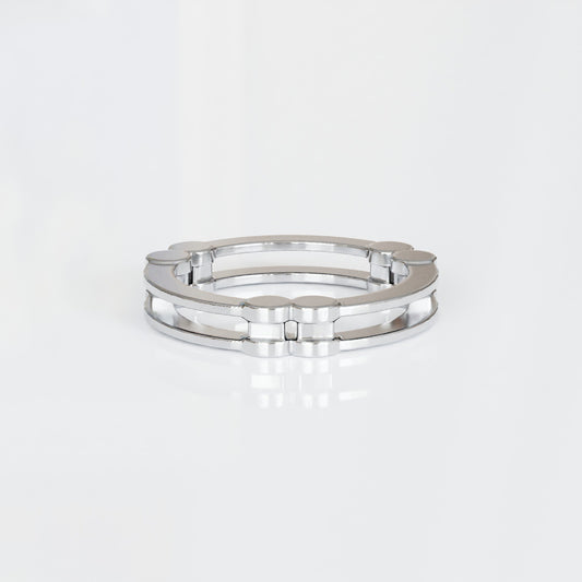 Triad Ring in Sterling Silver