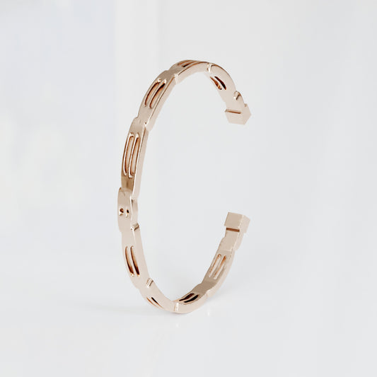 Cyprus Cuff Bracelet in Vermeil Rosé